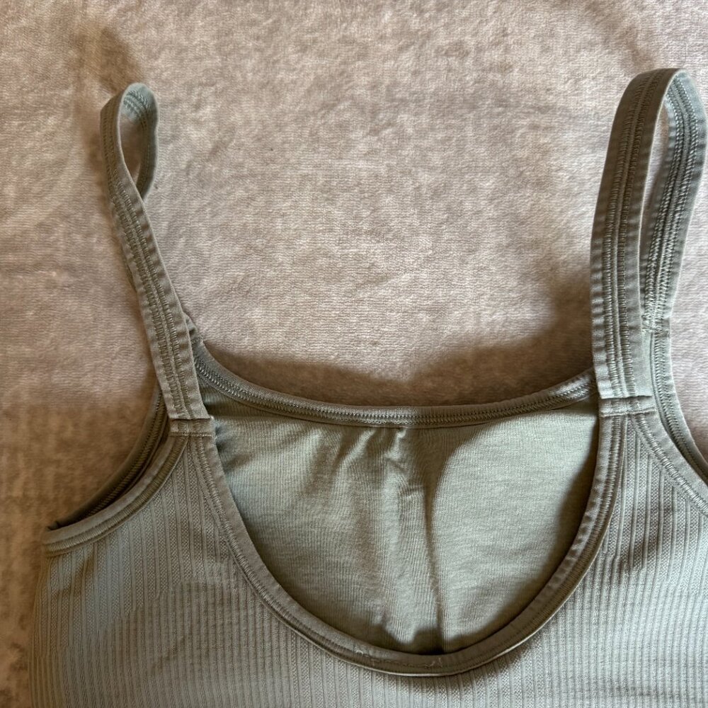 Lululemon Ebb to Street Scoop-Neck Cropped Tank Top Light Support, B/C Cup - Picture 6 of 7